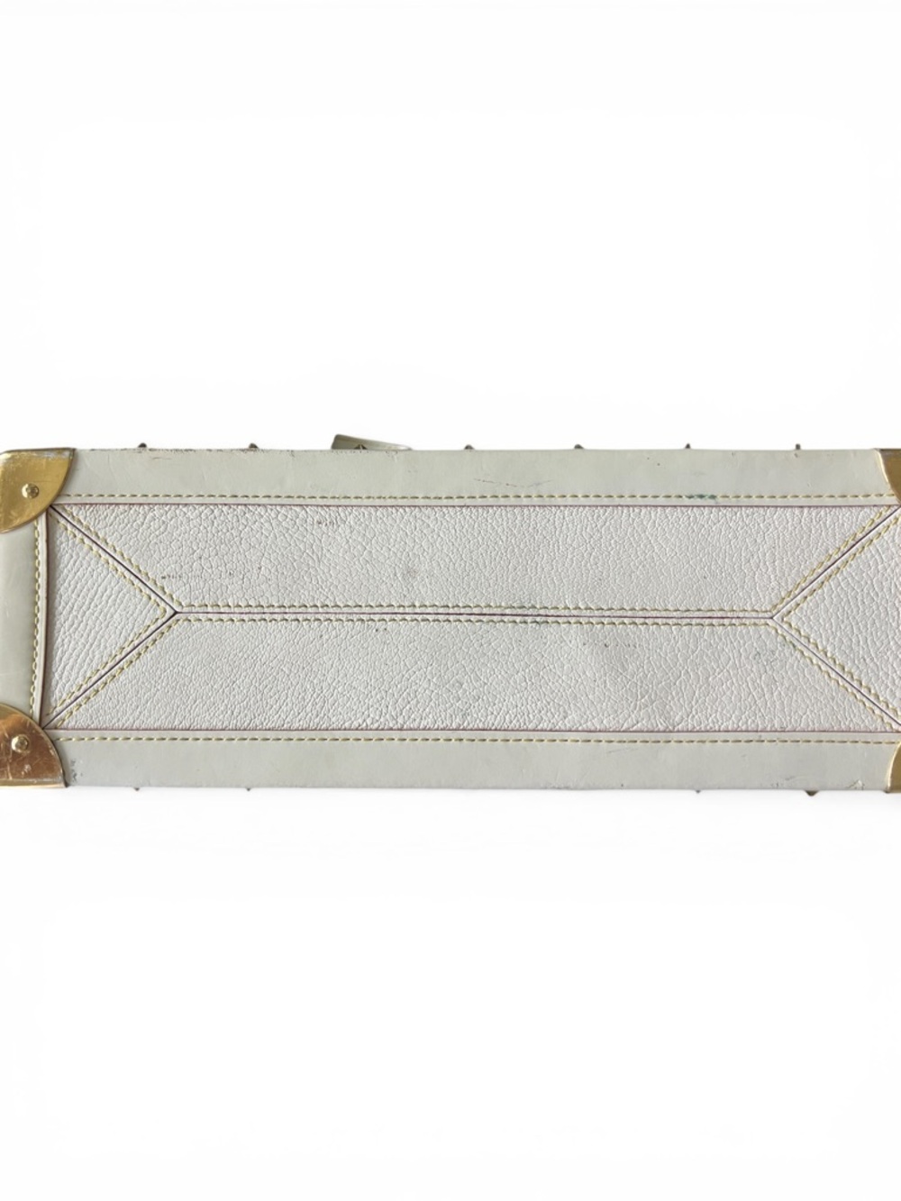 Louis Vuitton Suhali Le Fabuleux White Bag + Wallet Set Authentic Receipt 2005 - Picture 7 of 13